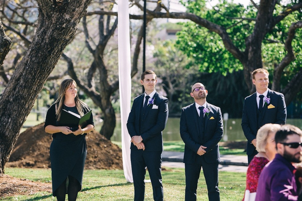 UQ Rugby field wedding ceremonyUQ Rugby field wedding ceremony